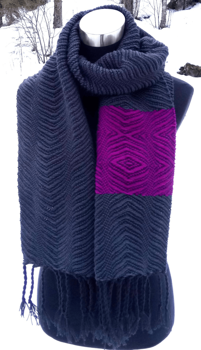Huivi / Scarf, villaa