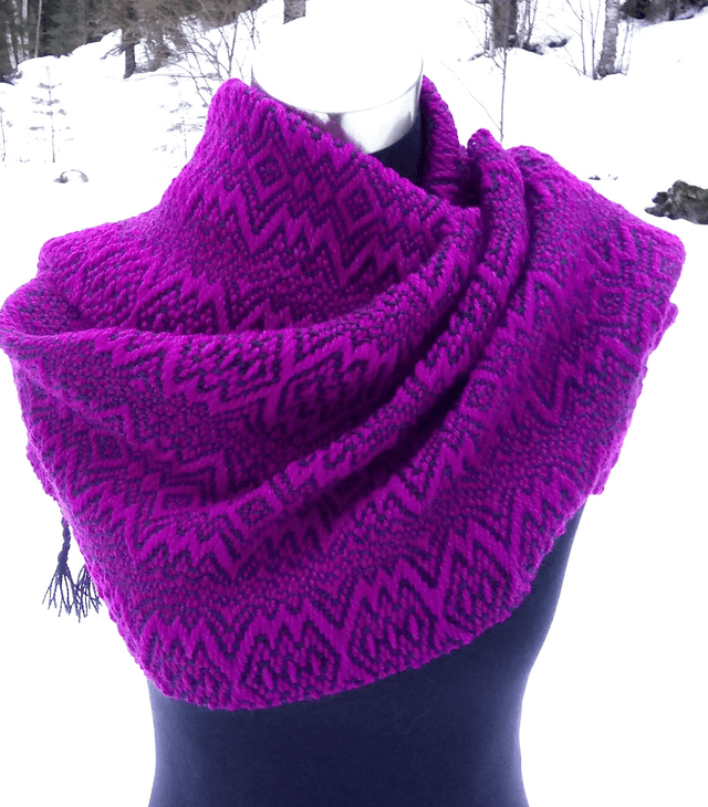 Huivi / Scarf, villaa