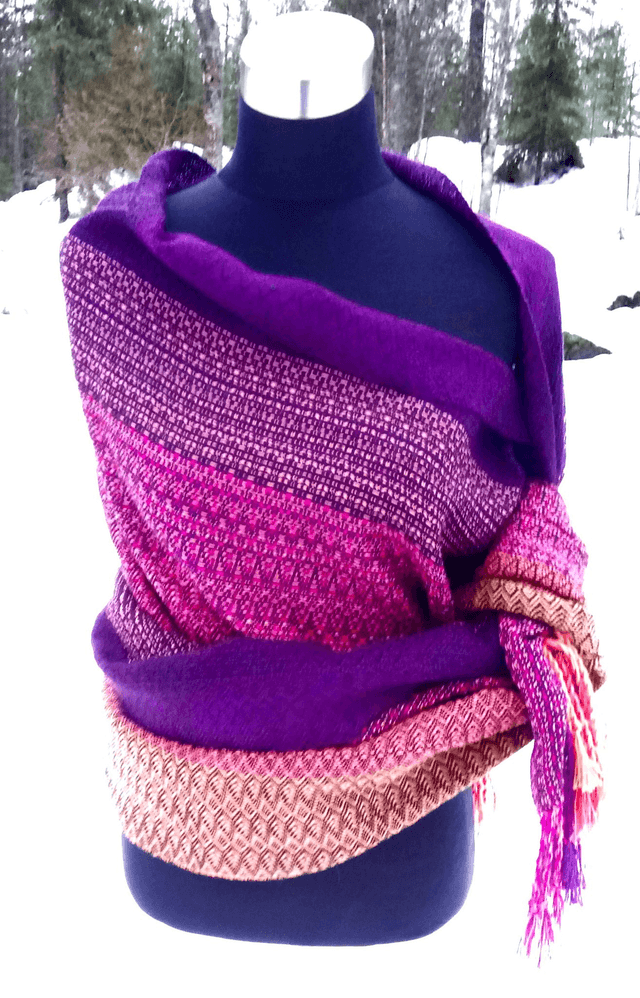 Kesäyö- Shaali / Summer Night- Shawl / Wrap