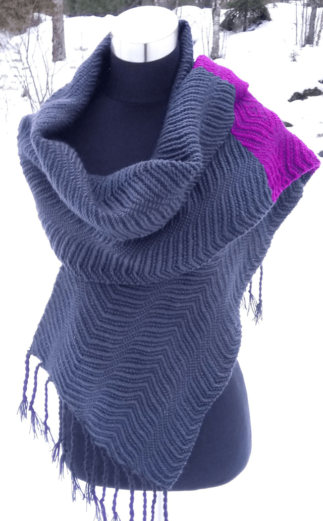 Huivi / Scarf, villaa