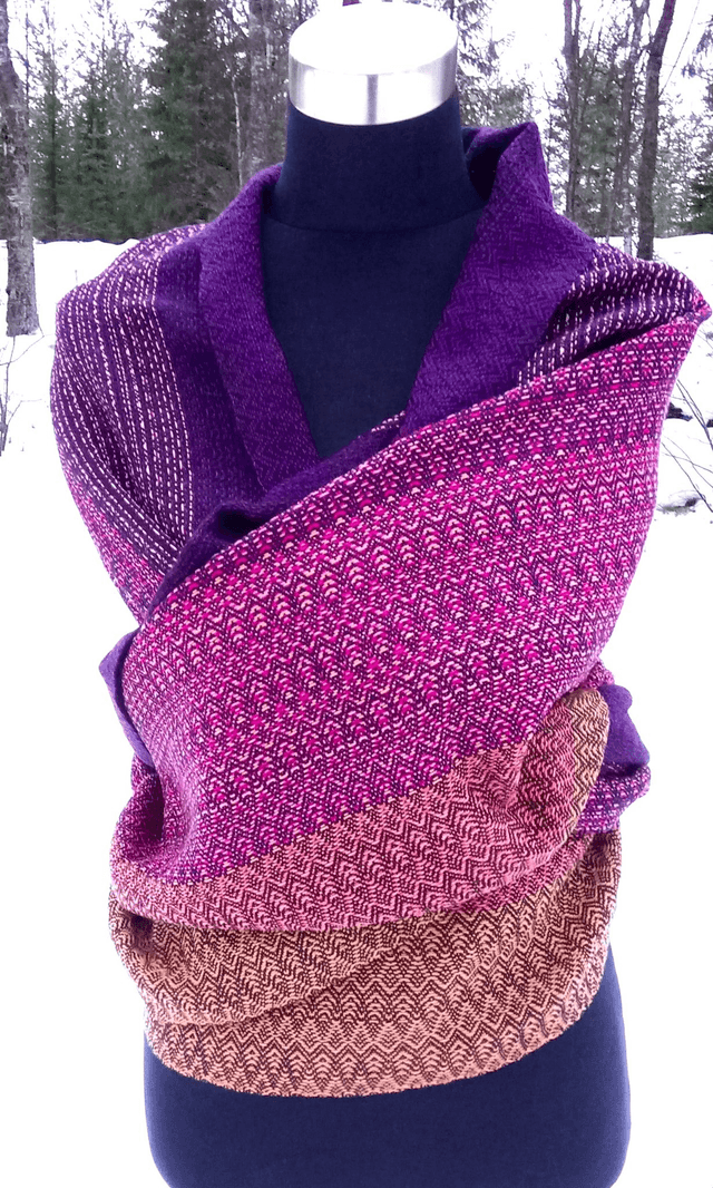 Kesäyö- Shaali / Summer Night- Shawl / Wrap