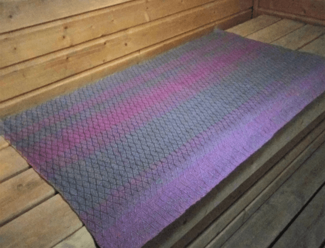 Laudeliina, pellavaa / Sauna bench cover, linen